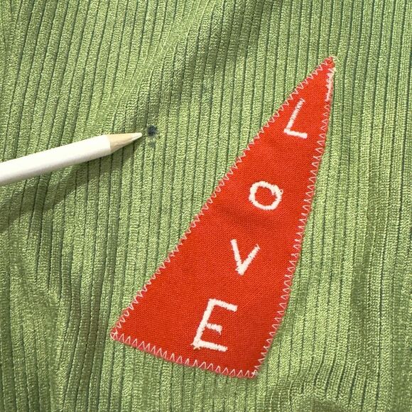 VTG Handmade Children's Youth Clown Costume Collar Kid Circus 1970s Patchwork - Picture 5 of 12